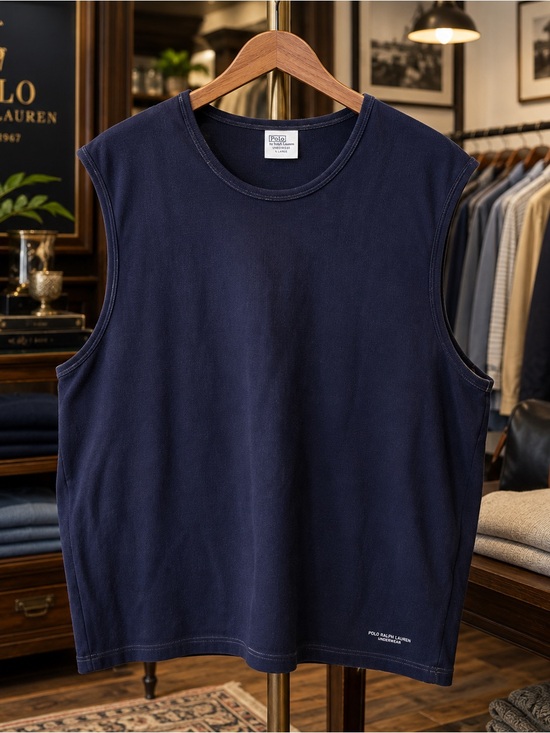 Polo Ralph Lauren Other - Polo Ralph Lauren Underwear Navy Sleeveless Muscle Tank Shirt XL